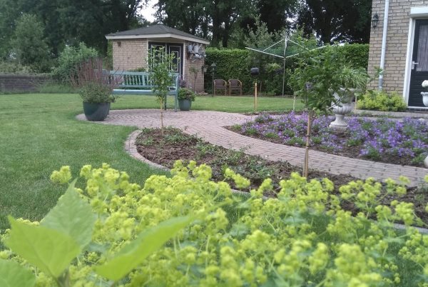 Onkruidvrije tuin in Westerbork met TuinID Bremer